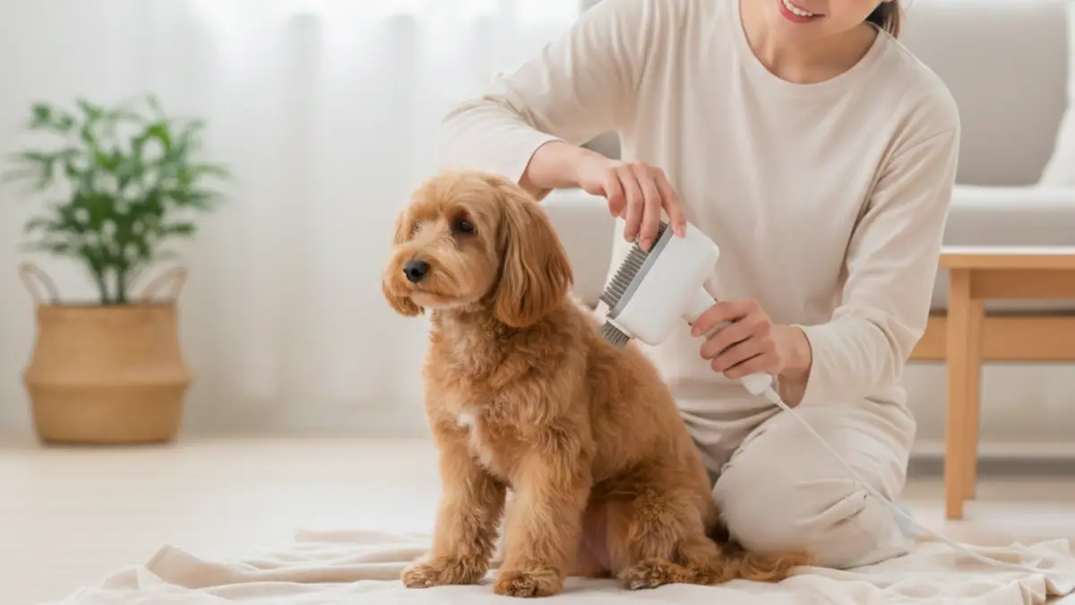 mino ペット ドライヤーの使いやすさを検証｜自動温度ロックの実力